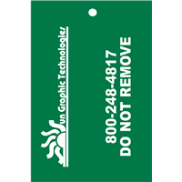 Fire Inspection Tags - BACKSIDE 1 color (OPTIONAL)